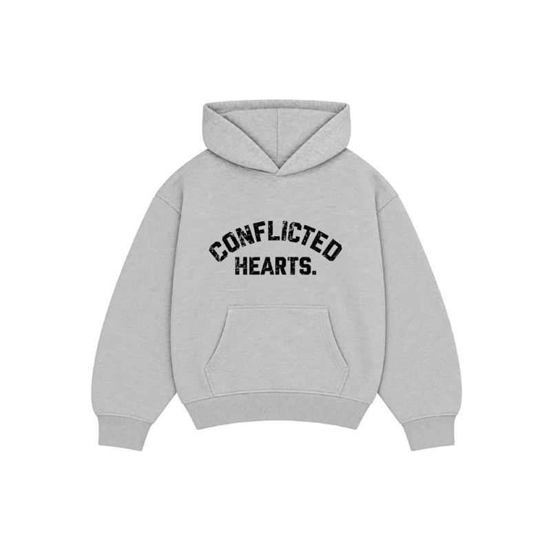 Grey Block Hoodie