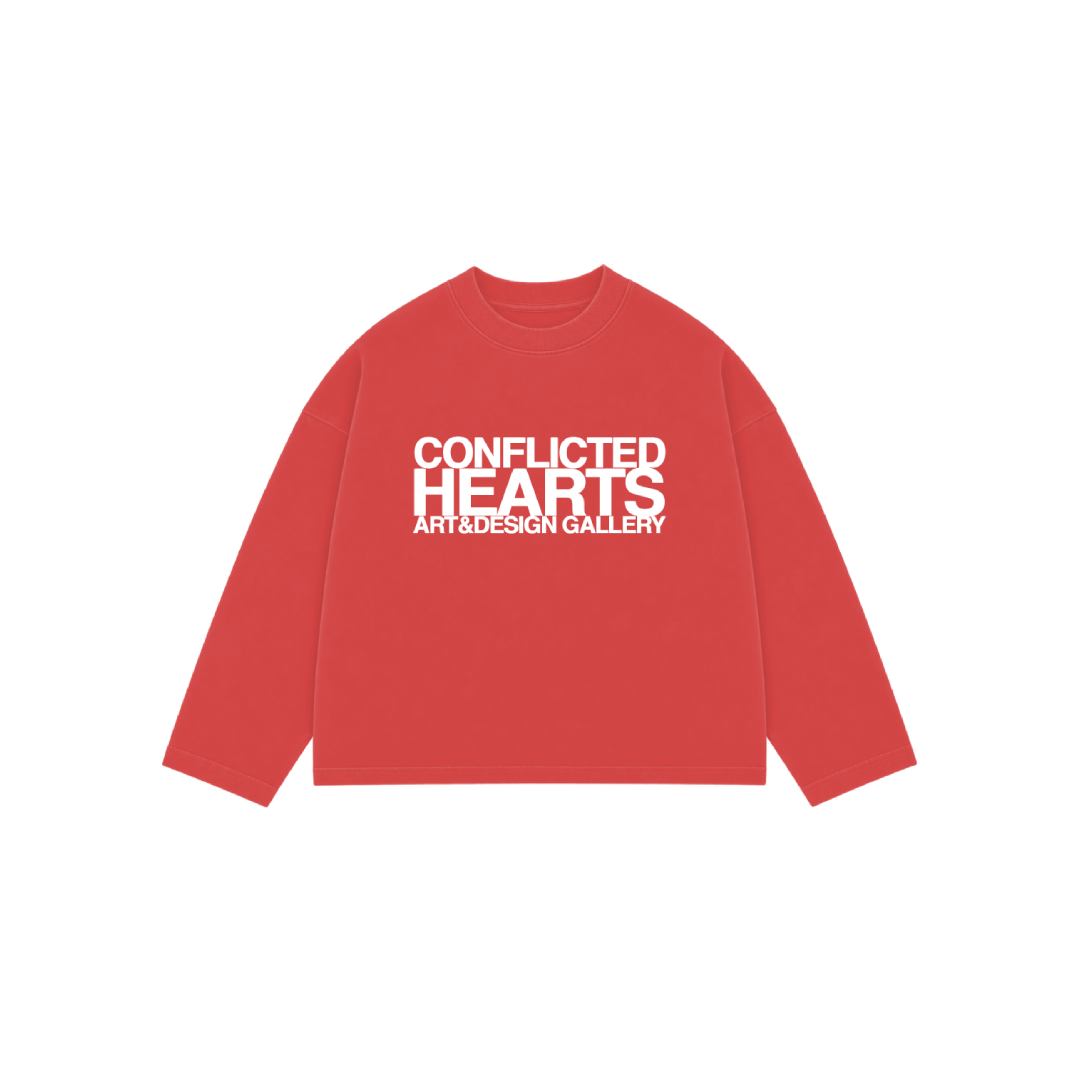 Red Art & Design Long Sleeve
