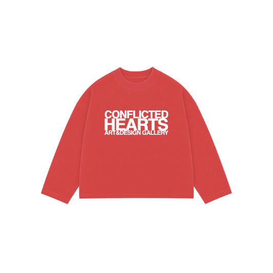 Red Art & Design Long Sleeve