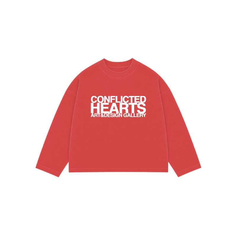 Red Art & Design Long Sleeve
