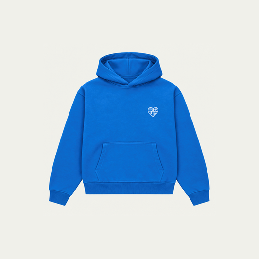 BLUE BASICS HOODIE