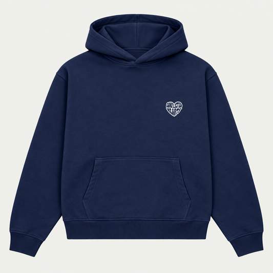 NAVY BASICS HOODIE
