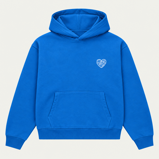 BLUE BASICS HOODIE