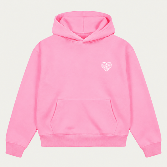 PINK BASICS HOODIE