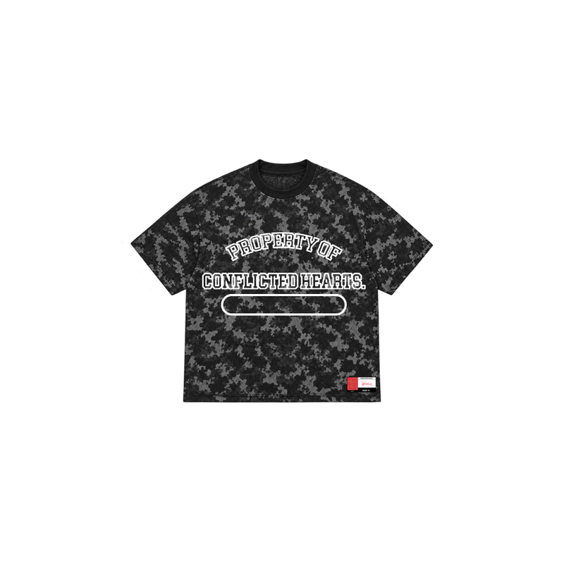 Reversible Black and Camo Jersey