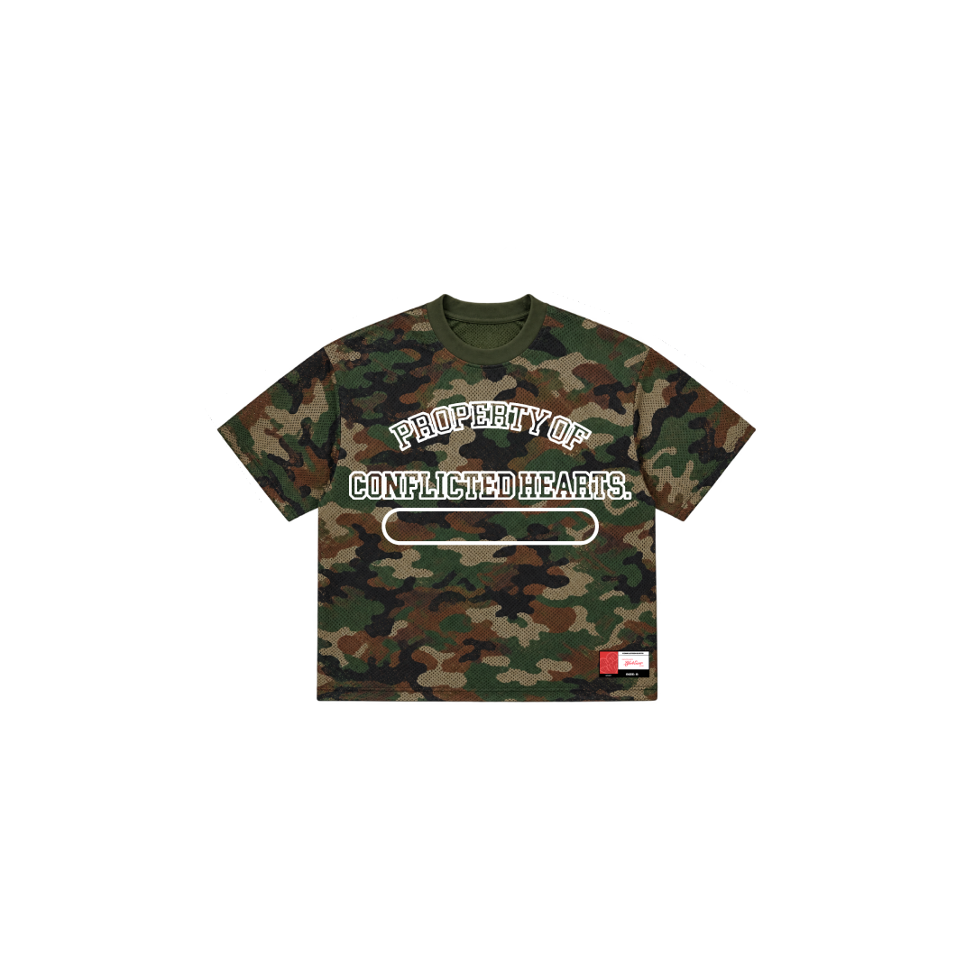 Reversible Green and Camo Jersey